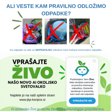 OKOLJSKA SVETOVALKA ŽIVA